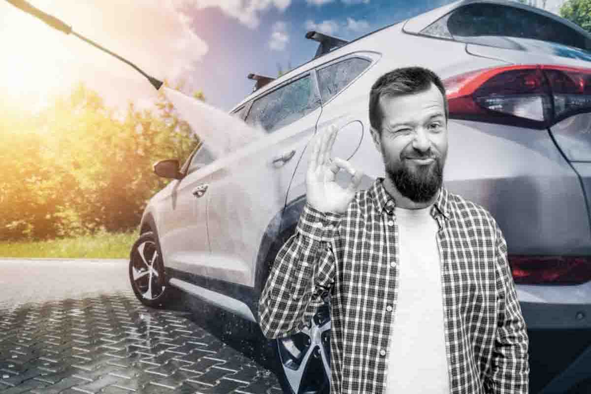 Lavare l'auto a costo zero: ecco come