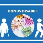 bonus disabili 1800 euro