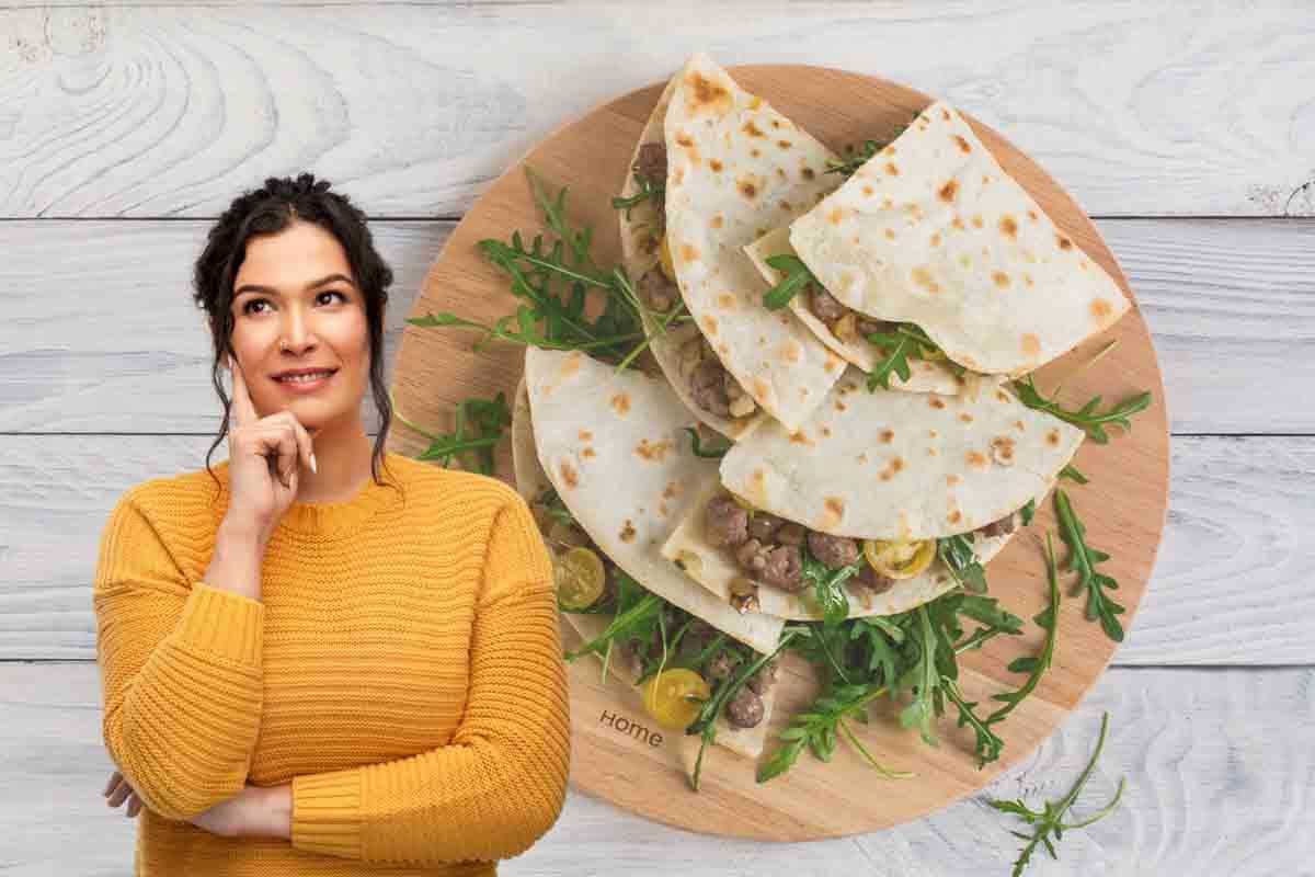 Trucco per mantenere la piadina morbida