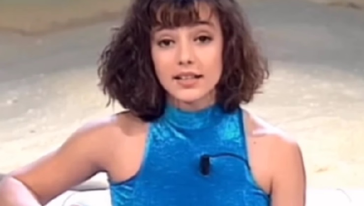 Ambra Angiolini immagini 30 anni fa