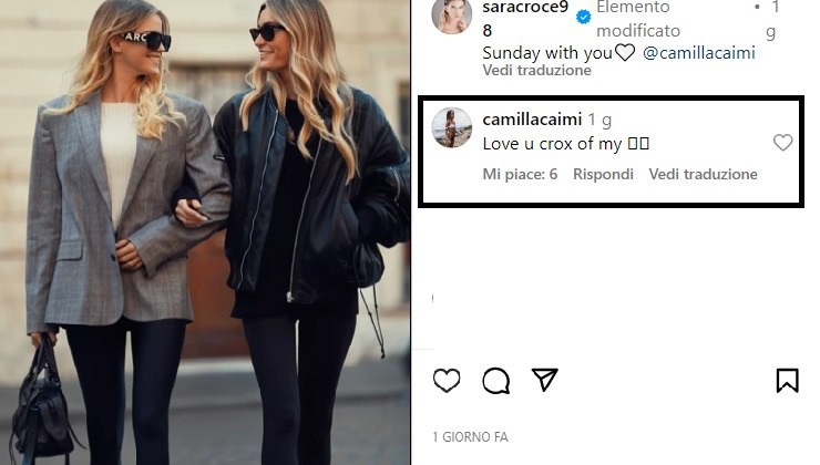 Sara Croce chi è Camilla