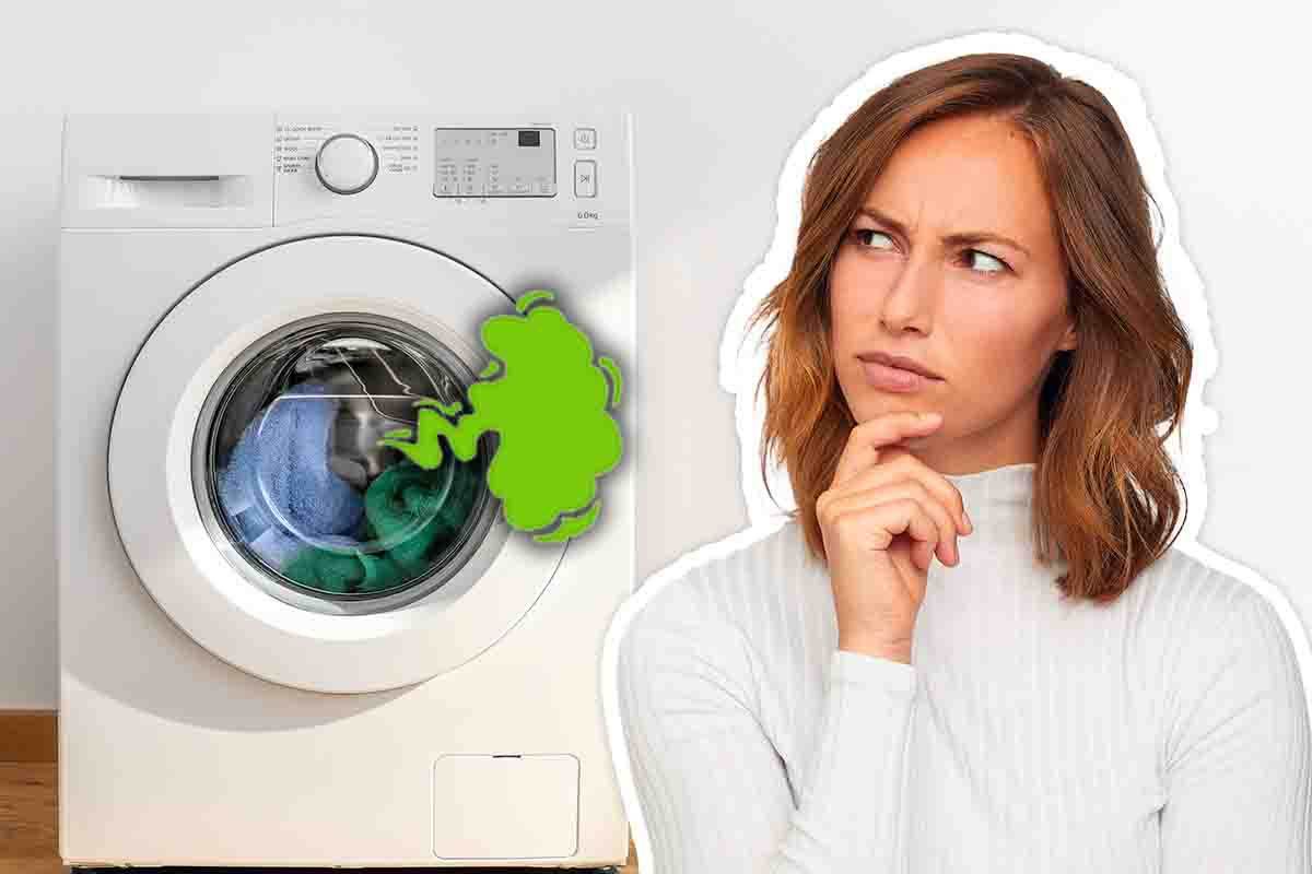 cattivi odori in lavatrice 