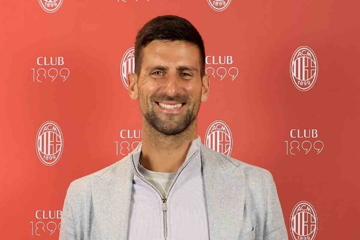 Il sogno di Djokovic al Milan