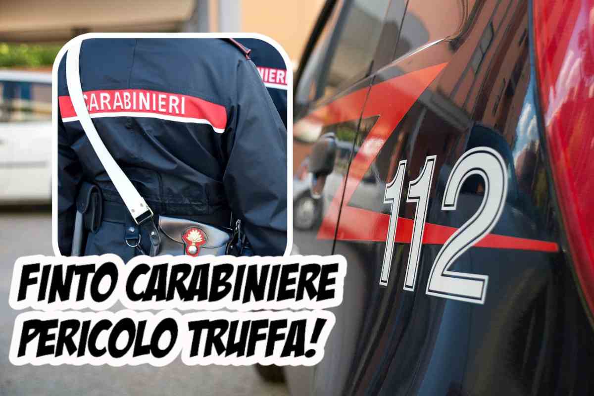 truffa del finto carabiniere