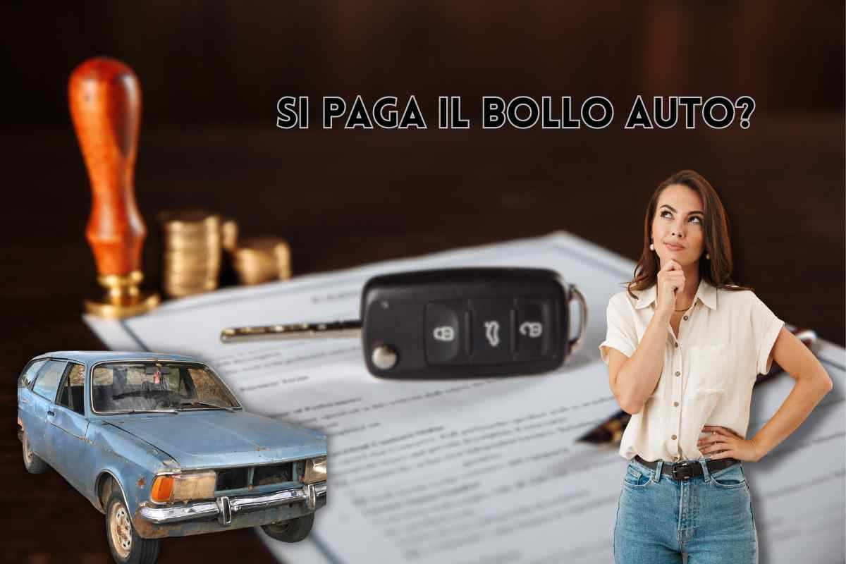 Non devi più pagare il bollo auto