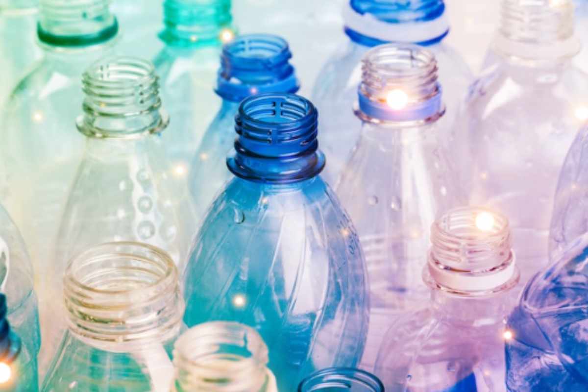Bottiglie di plastica da riciclare