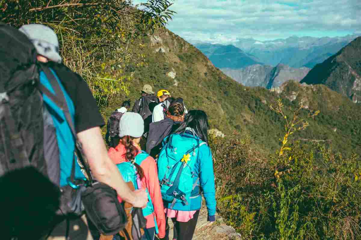 Gruppo di trekking