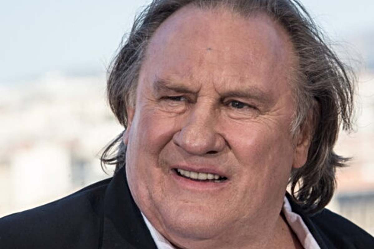 L'attore Gerard Depardieu