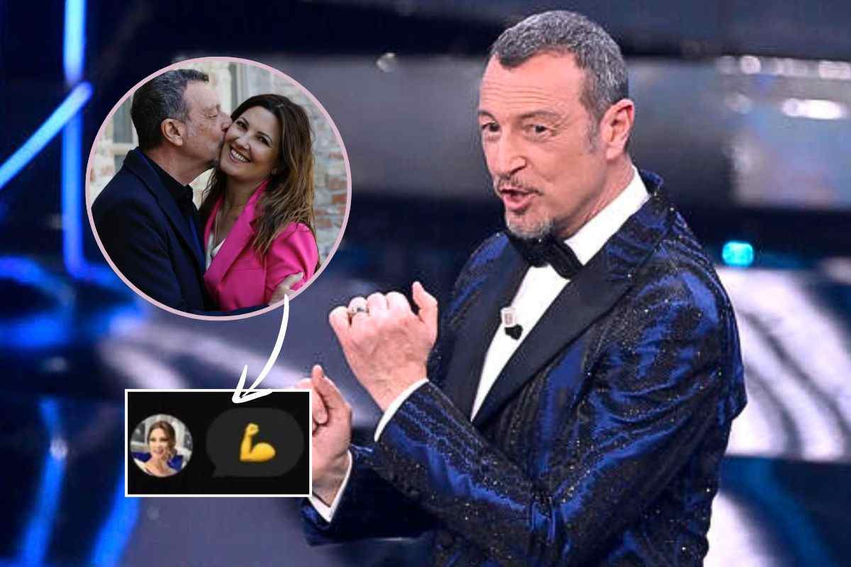 Il conduttore Amadeus